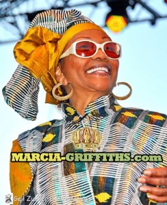 Marcia Griffits, Queen of Reggae Music.