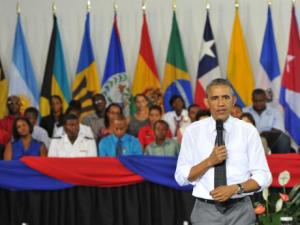 President Obama at The University of the West Indies. Mona Campus.