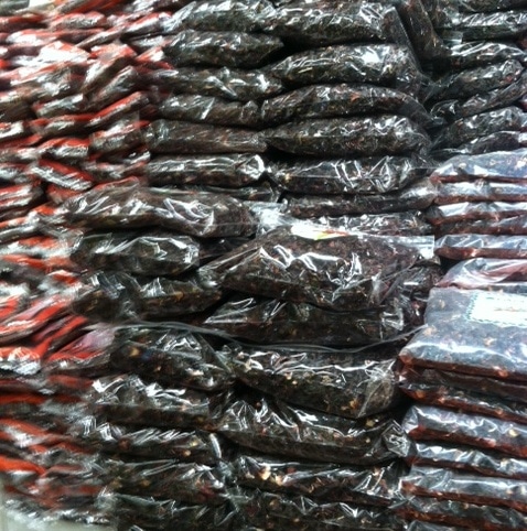Jamaican Sorrel in packages, stock in stores