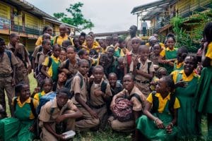 School Children in Jamaica