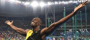 Usain Bolt 100m Olympic Victory put him on top of the world