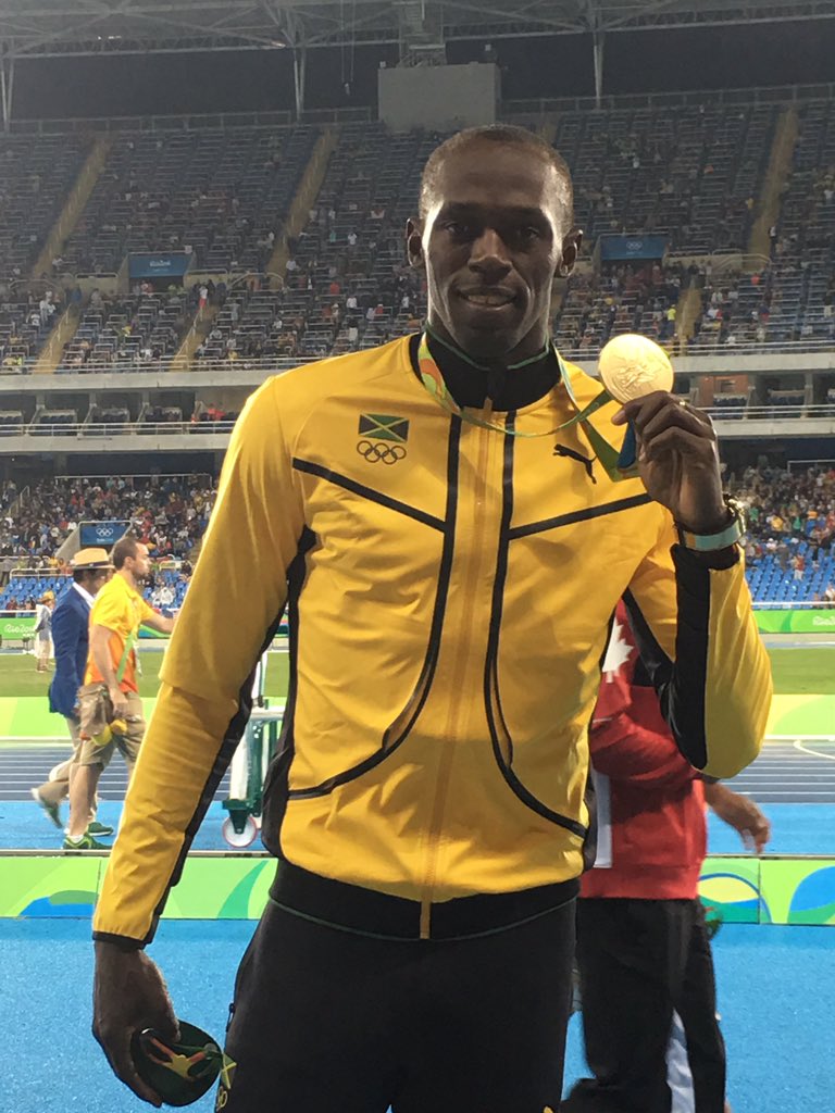 Usain Bolt 100m Victory in Rio
