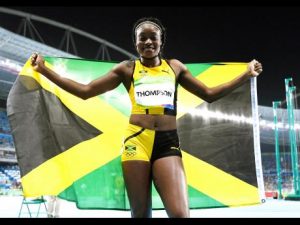 Elaine Thompson 2016 Olympic 100m champion.