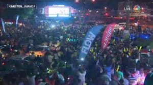 Jamaicans Celebrated Olympics Victory