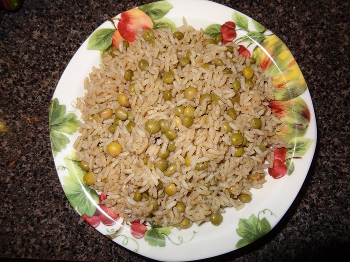 Jamaican Coconut Rice and Peas
