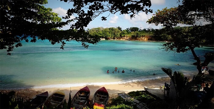 Frenchman’s Cove, one of the most beautiful Jamaican beaches