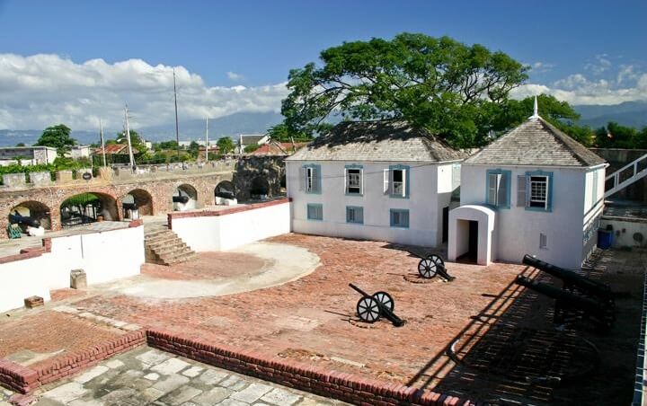 Fort Charles in Kingston, Jamaica