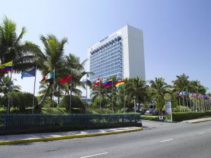 outside view of the Jamaica Pegasus Hotel