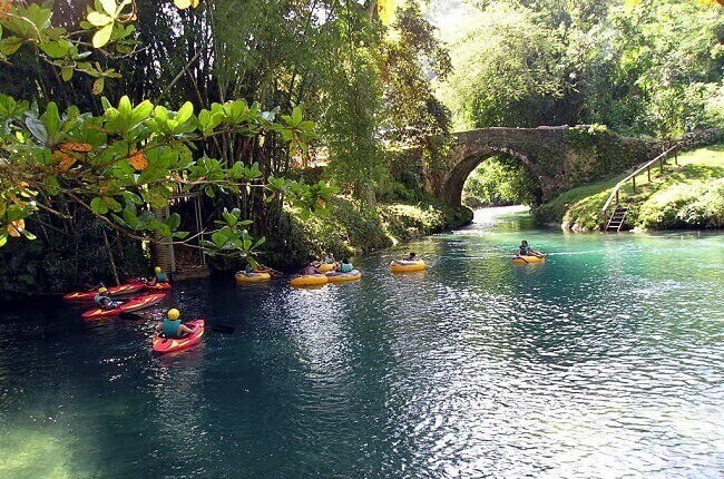 River tubing in White River Valley, one of the best things to do in Ocho Rios