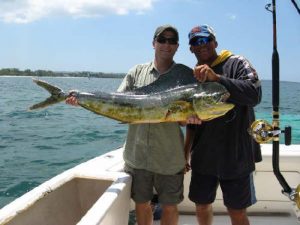 fisherman with a large catch