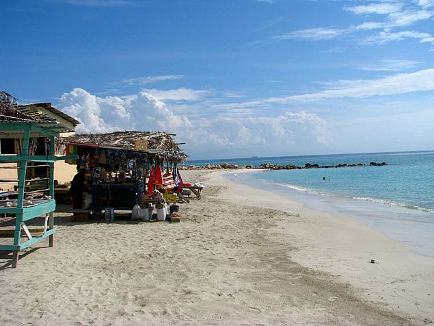 Hellshire Beach near Kingston, Jamaica