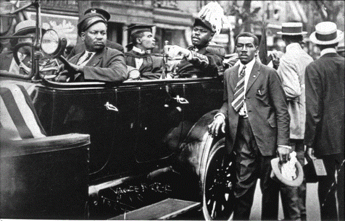 Marcus Garvey Parade In Harlem