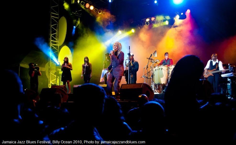 Billy Ocean at Jamaica Jazz Blues Festival